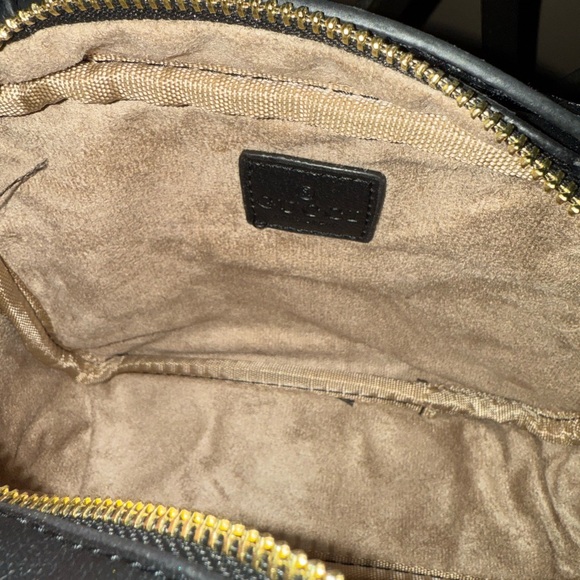 GG Monogram Shoulder with Green and Red Crossbody Strap - Picture 6 of 7